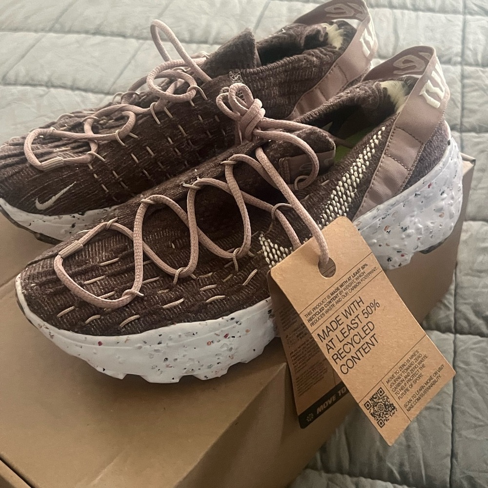 Nike Space Hippie 04 in Coconut Milk and Summit White